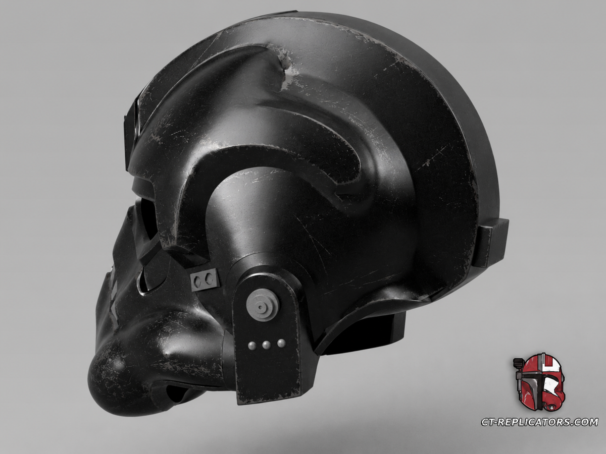 STL 3D Print Files Star Wars Squadron TIE Pilot Veteran Shen Helmet 1:1 Replica Cosplay Battlefront