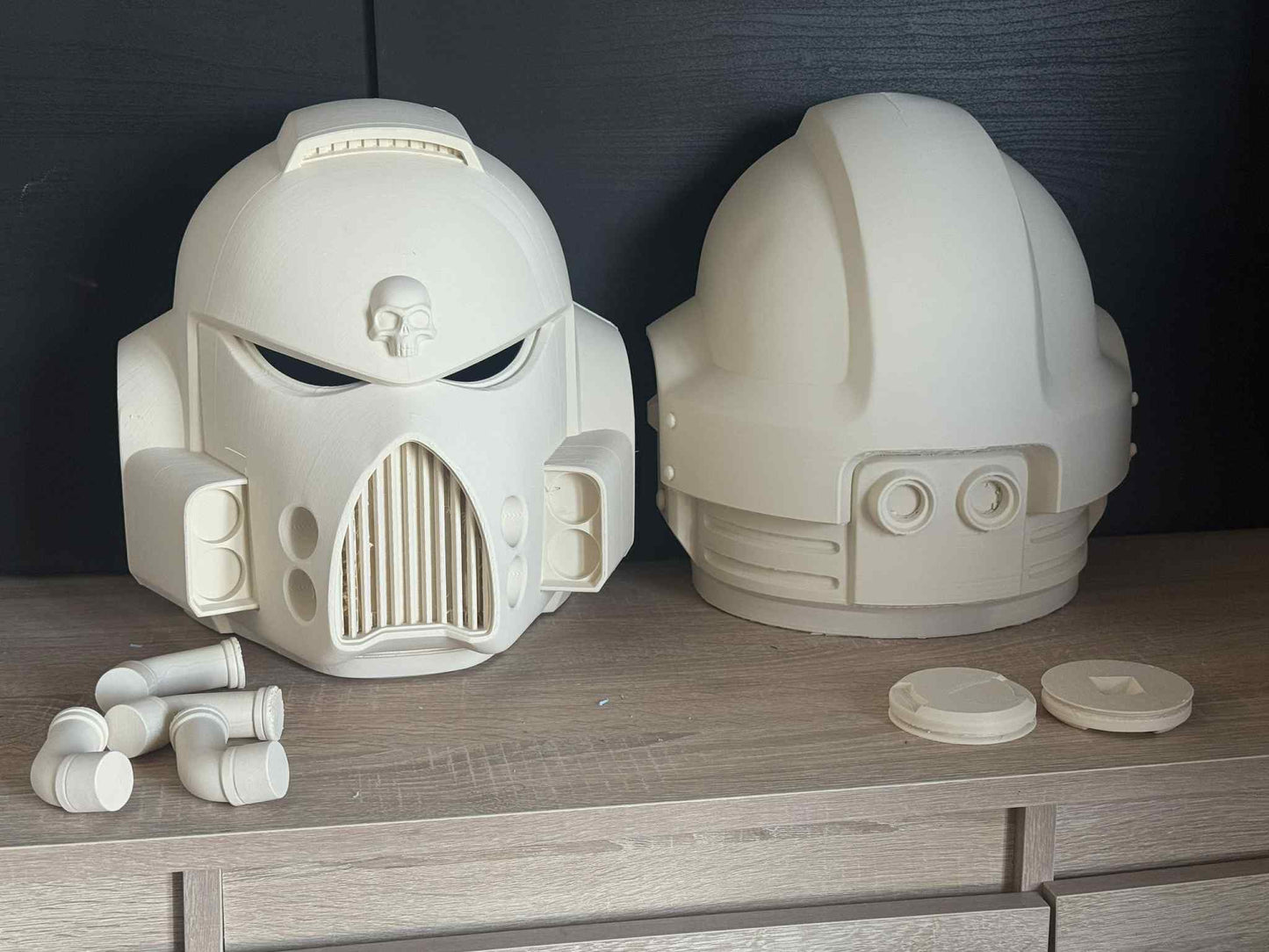 MK7 Aquila Space Marine SM2 Helmet PVP Update 1:1 Cosplay Replica