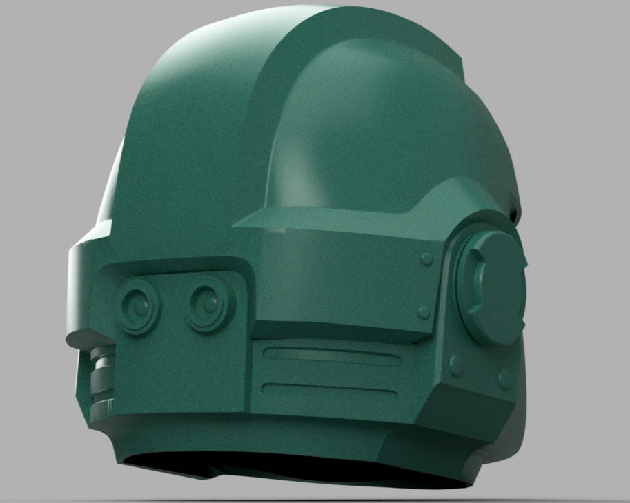 STL 3D Print Files Beakie Corvus Raven Guard Space Marine Helmet MK X MK 10 Cosplay 1:1 (kopia)