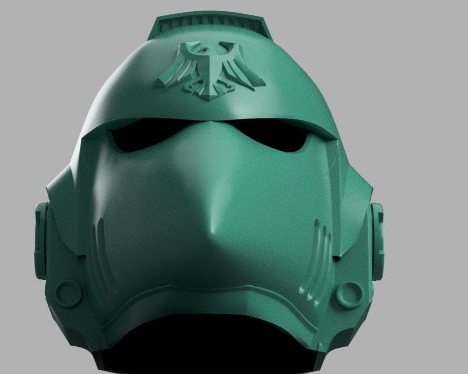 STL 3D Print Files Beakie Corvus Raven Guard Space Marine Helmet MK X MK 10 Cosplay 1:1 (kopia)