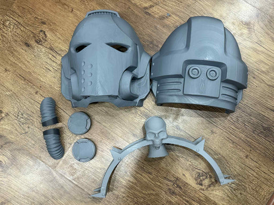 SM2 Tactial Helmet Primaris Astartes Mohawk Helmet MK X MK 10 Helmet Cosplay 1:1