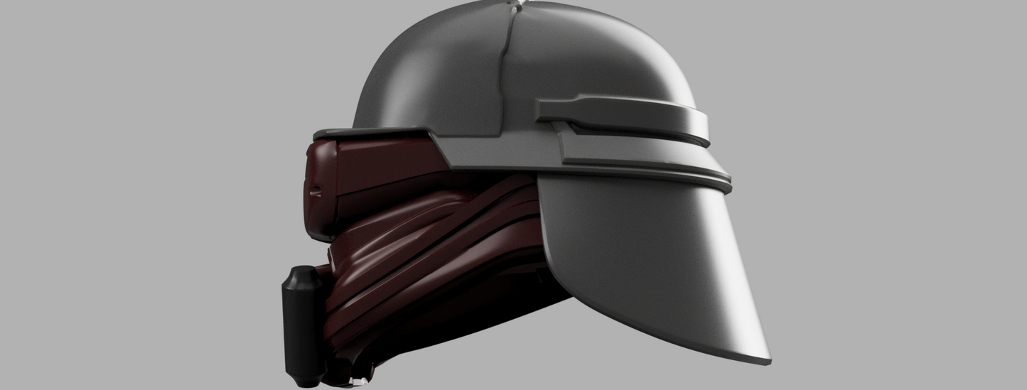 Helldivers 2 I-102 Draconaught Helmet DIY KIT Cosplay 1:1 scale