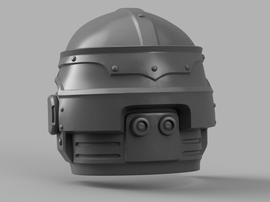 STL 3D Print Files Iron Warriors Space Marine Heavy Heretic Astartes MK X MK 10 Helmet Cosplay 1:1 Warhammer 40k