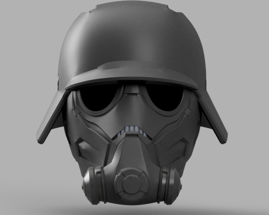 Helldivers 2 - AF-91 Field Chemist Helmet DIY KIT Cosplay 1:1 scale