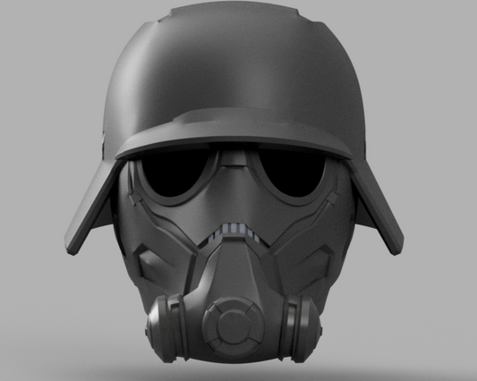 Helldivers 2 - AF-91 Field Chemist Helmet DIY KIT Cosplay 1:1 scale