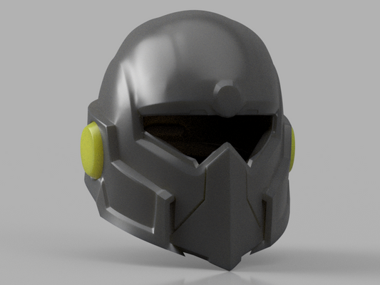 STL 3D Print Files HellDivers 2 - DP-00 Tactical Helmet DIY KIT Cosplay 1:1 scale