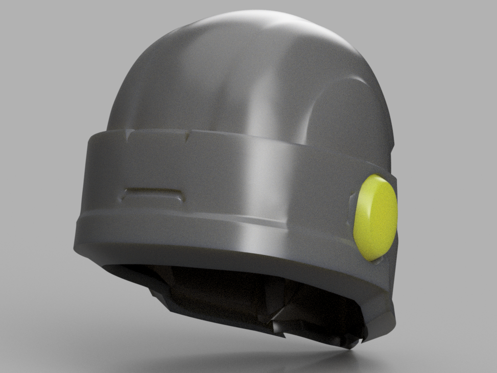 STL 3D Print Files HellDivers 2 - DP-00 Tactical Helmet DIY KIT Cosplay 1:1 scale