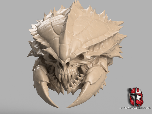 STL 3D Print Files Mirelurk Skull trophy - Fallout 1:1 scale