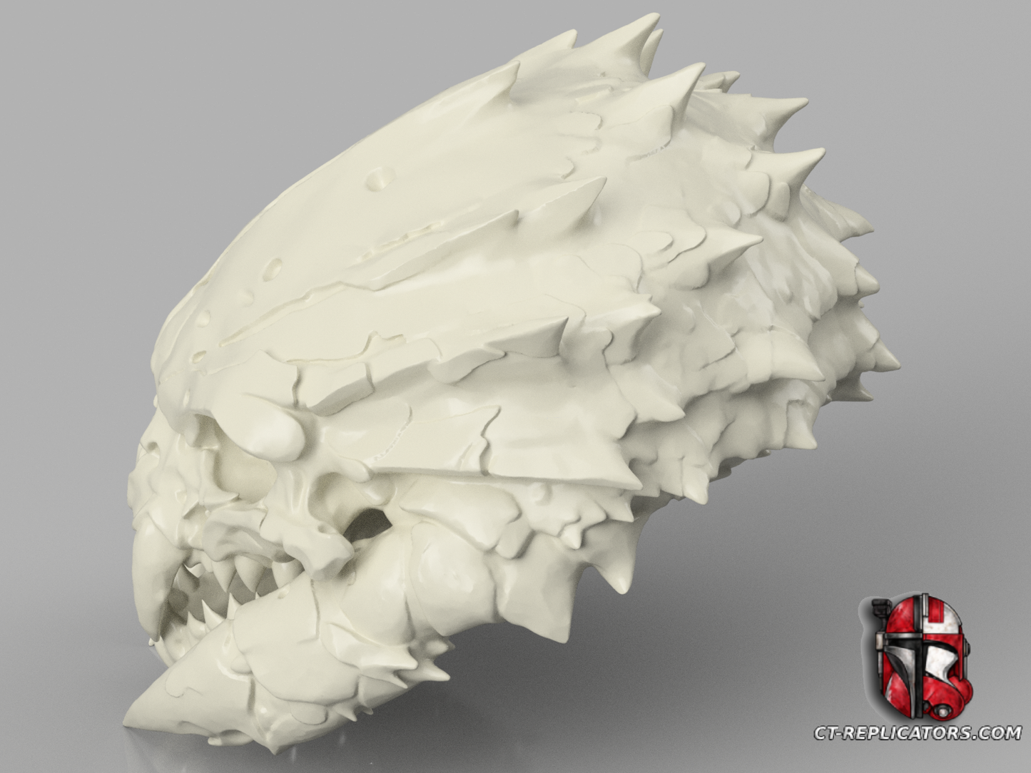 STL 3D Print Files Radscorpion Skull trophy - Fallout 1:1 scale