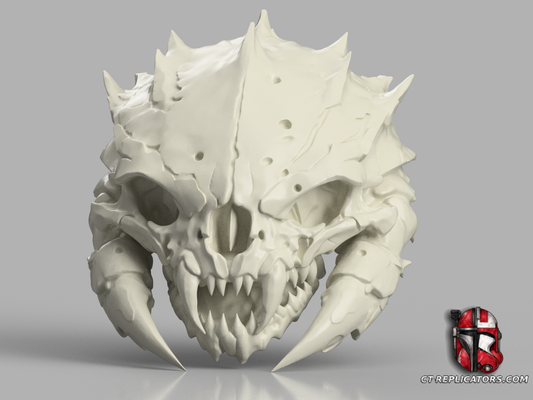 STL 3D Print Files Radscorpion Skull trophy - Fallout 1:1 scale
