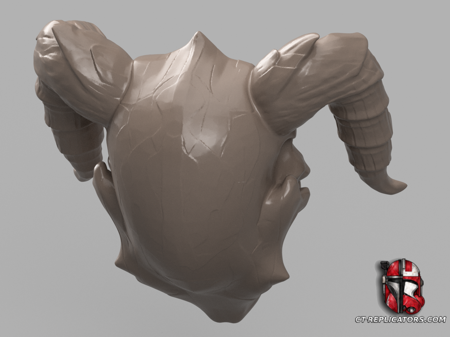 STL 3D Print Files Death Claw Skull trophy - Fallout 1:1 scale