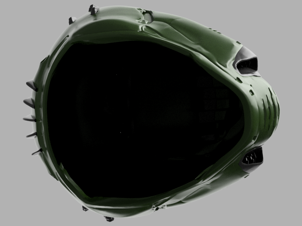 Doom Eternal Doom Guy Helmet Diy KIT Cosplay 1:1 scale