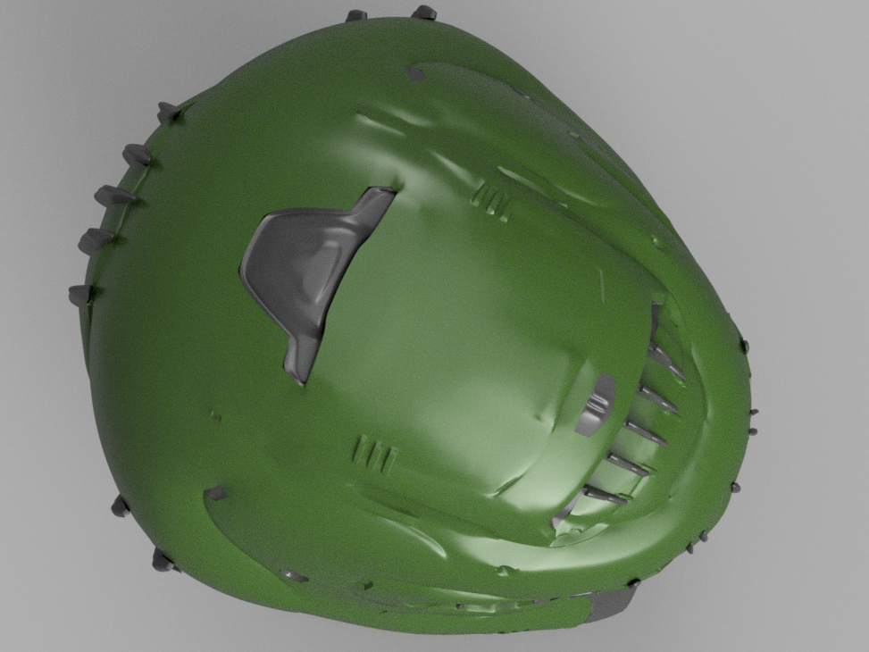 Doom Eternal Doom Guy Helmet Diy KIT Cosplay 1:1 scale