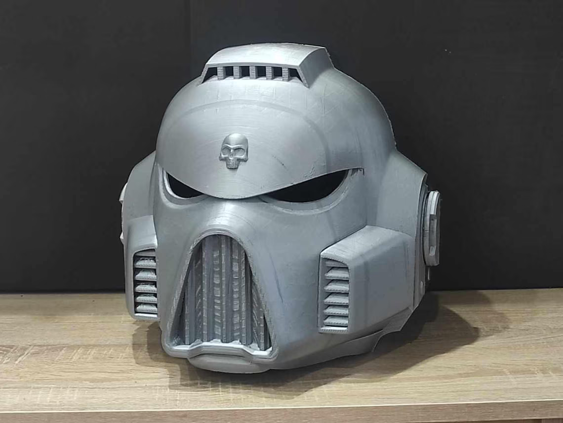 Death Watch Space Marine MK8 Errant Helmet Cosplay 1:1 Warhammer 40K