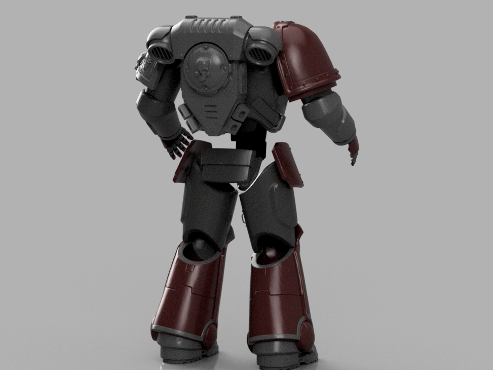 STL 3D Print Files Space Marine Armor 3D print files Replica Cosplay 3D print 1:1 SM2