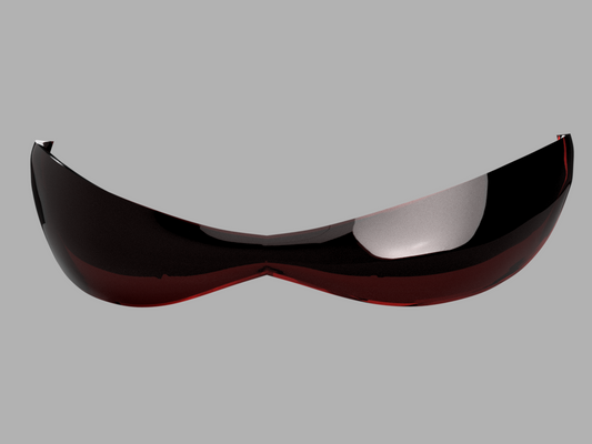 STL 3D Print Files Universal visor lenses for Space Marine helmets