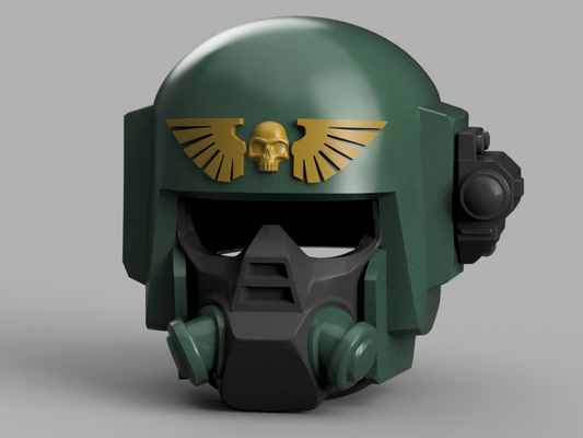 Cardian Imperial Guardsman Shock Trooper Helmet Cosplay Replica 1:1 Mask Version