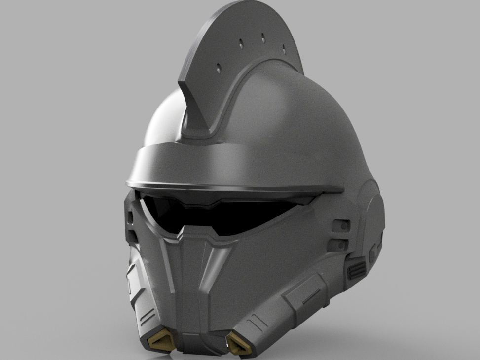 STL 3D Print Files Helldivers 2 - SR-18 Road Blocker Helmet Diy KIT Cosplay 1:1 scale