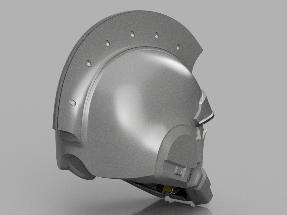 Helldivers 2 - SR-18 Road Blocker Helmet Diy KIT Cosplay 1:1 scale