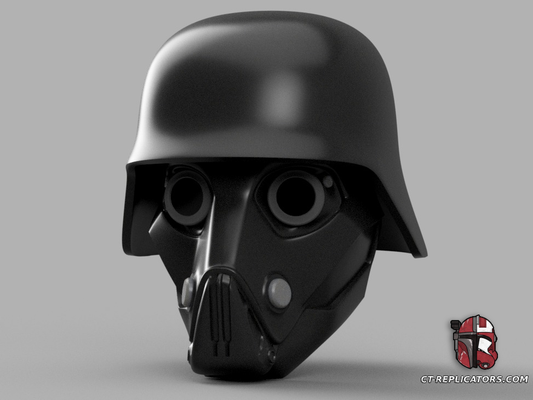 STL 3D Print Files Helldivers 2 UF-84 Doubt Killer Helmet Diy Kit Cosplay 1:1