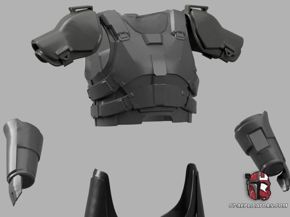STL 3D Print Files Helldivers 2 AF-91 Field Chemist Armor Diy Kit Cosplay 1:1