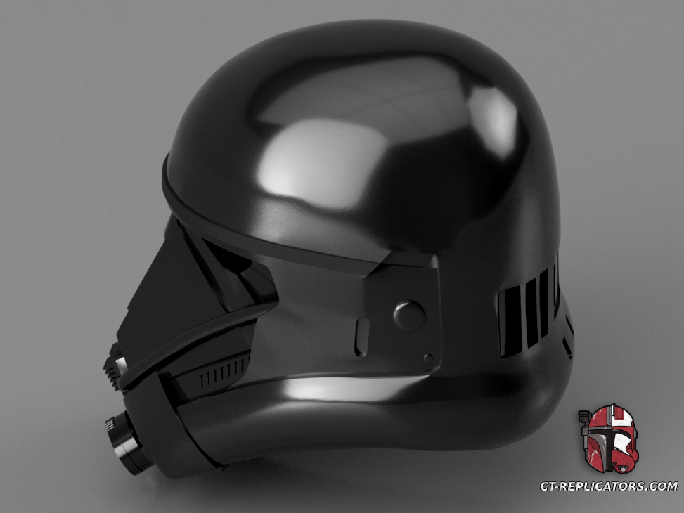 STL 3D Print Files Death Trooper Helmet Rouge One 1:1 Star Wars Cosplay
