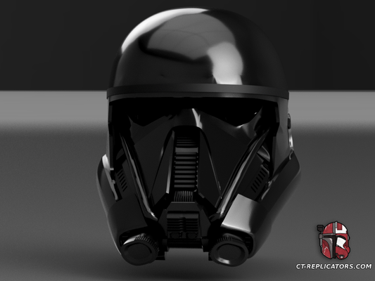 STL 3D Print Files Death Trooper Helmet Rouge One 1:1 Star Wars Cosplay
