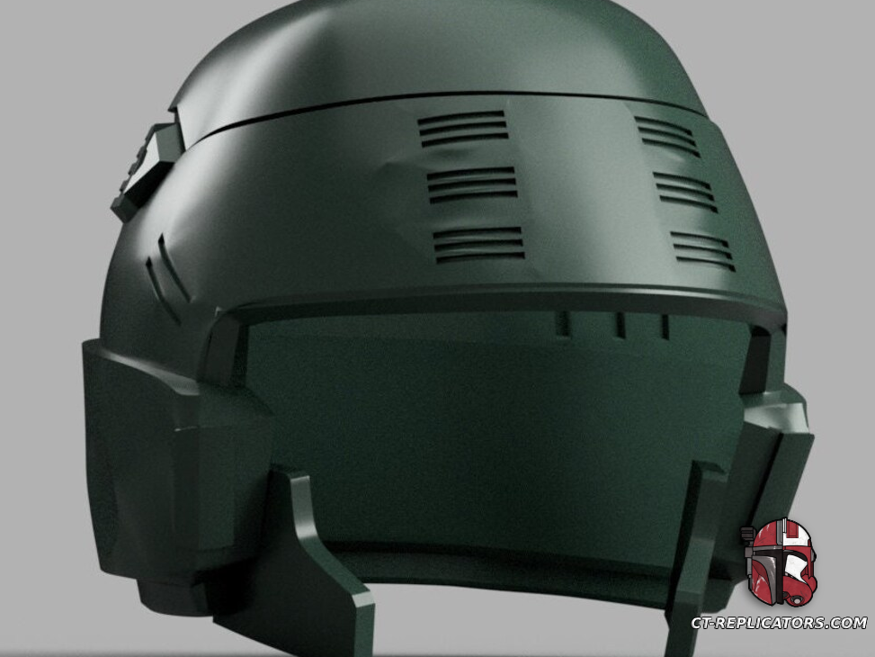 STL 3D Print Files Starship Troopers Helmet M3 SST Mobile Infantry Cosplay 1:1