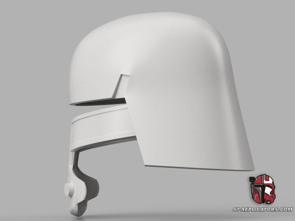 STL 3D Print Files TCW Animated Snow Gear Clone Trooper Helmet (Rex Snow Gear 501) Star Wars Cosplay