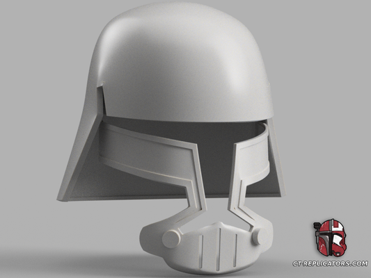 STL 3D Print Files TCW Animated Snow Gear Clone Trooper Helmet (Rex Snow Gear 501) Star Wars Cosplay