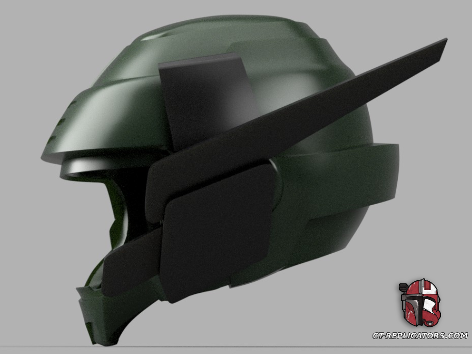 STL 3D Print Files Starship Troopers EXTERMINATOR Helmet M3 Mobile Infantry Cosplay 1:1 Replica