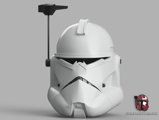 STL 3D Print Files Commander Wolf Wolffe Season 4-7 Animated Clone Trooper Helmet TCW Phase 2 Star Wars Cosplay