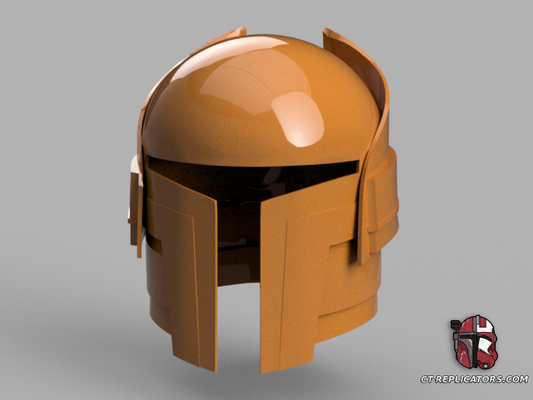 STL 3D Print Files Charismatic Mandalorian Helmet SWTOR Old Republic Star Wars Cosplay