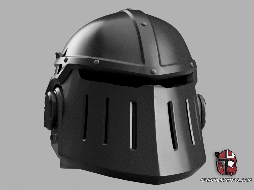 STL 3D Print Files Iron Warriors Space Marine Heavy Heretic Astartes MK X MK 10 Helmet Cosplay 1:1 Warhammer 40k