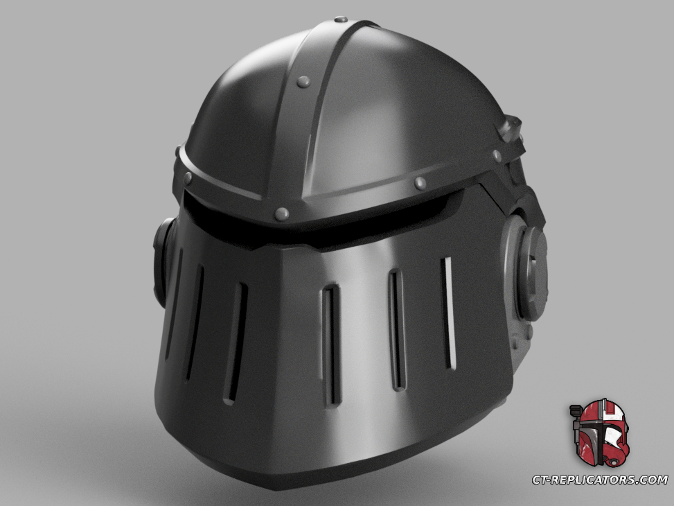 STL 3D Print Files Iron Warriors Space Marine Heavy Heretic Astartes MK X MK 10 Helmet Cosplay 1:1 Warhammer 40k