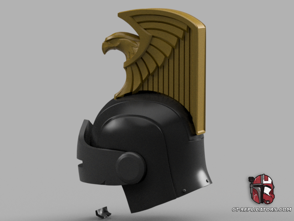 The Adeptus Arbites Class Lex Helmet 1:1 Cosplay Replica DARKTIDE