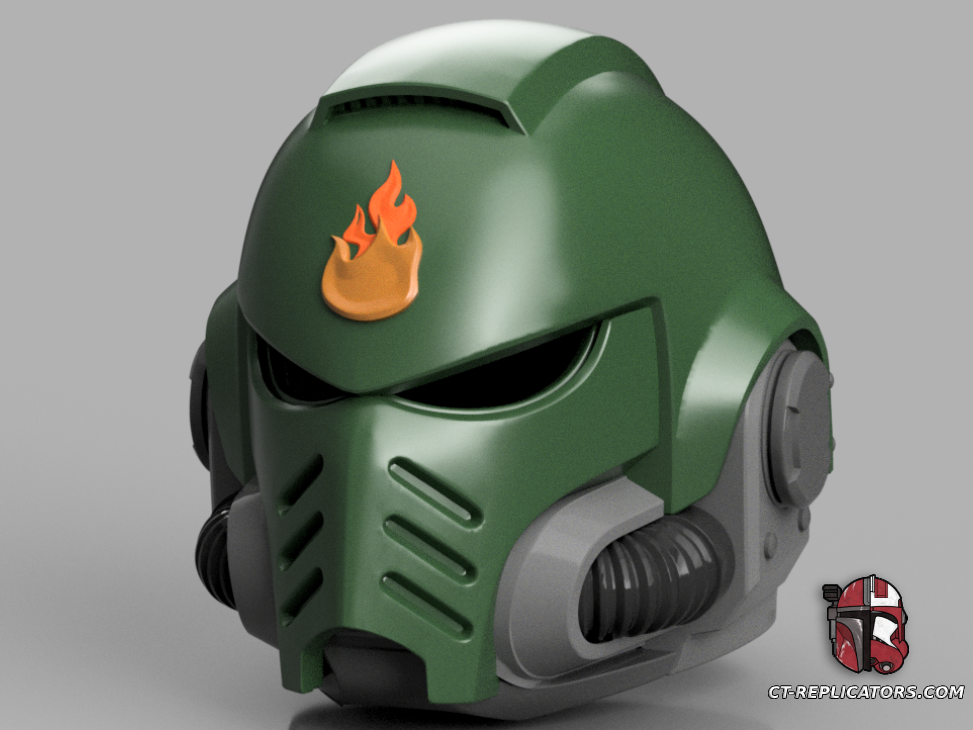 STL 3D Print Files Space Marine Helmet Warhammer Skull Primaris Astartes Helmet MK X MK 10 Wh40k Helmet Cosplay 1:1 (kopia)