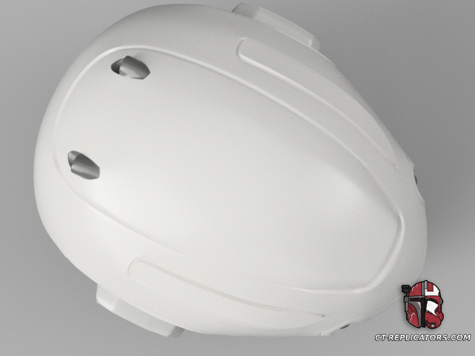 STL 3D Print Files Helldivers 2 - CM-21 Trench Paramedic Helmet Diy KIT Cosplay 1:1 scale