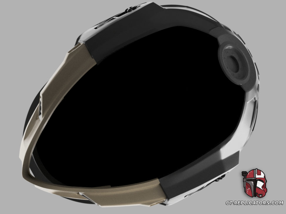 STL 3D Print Files Helldivers 2 - DP-11 Champion Of The People Helmet Diy KIT Cosplay 1:1 scale