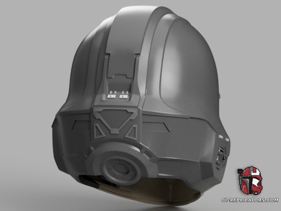 STL 3D Print Files Helldivers 2 - DP-11 Champion Of The People Helmet Diy KIT Cosplay 1:1 scale