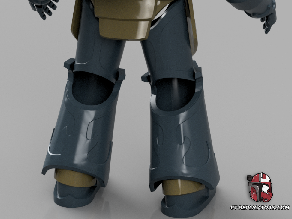 STL 3D Print Files Thousand Sons Rubric Grunt SM2 Space Marine Armor Cosplay 1:1