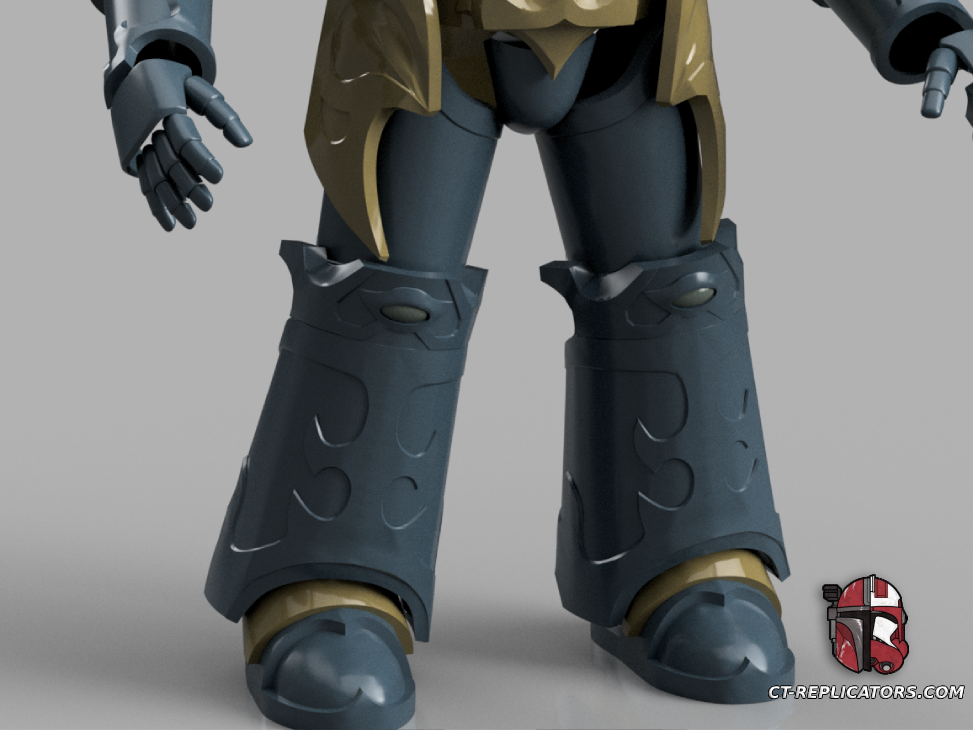 STL 3D Print Files Thousand Sons Rubric Grunt SM2 Space Marine Armor Cosplay 1:1