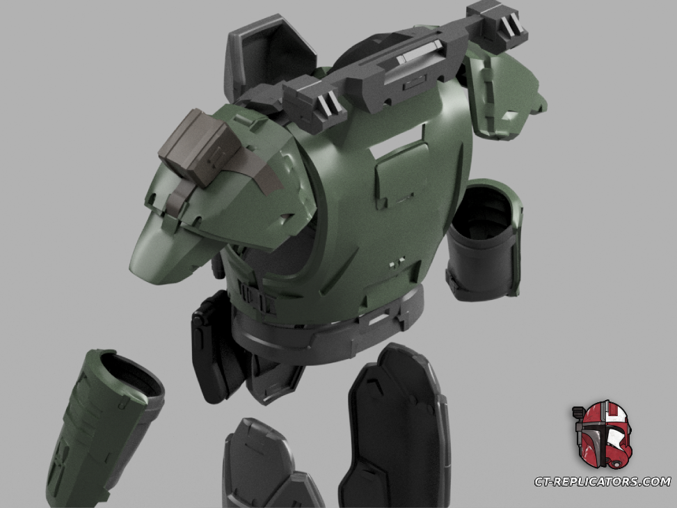 Helldivers 2 - RS-40 Beast of Prey armor Cosplay 1:1 Replica DIY KIT