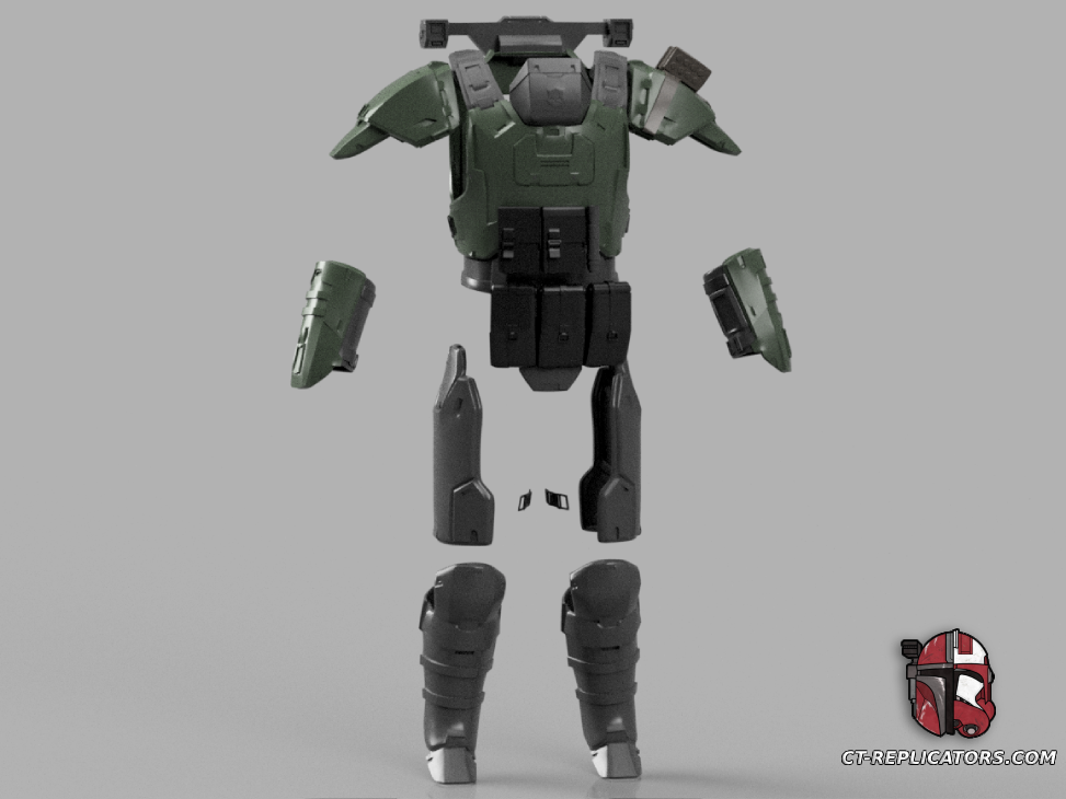 Helldivers 2 - RS-40 Beast of Prey armor Cosplay 1:1 Replica DIY KIT