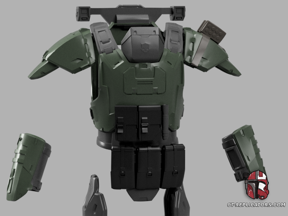 Helldivers 2 - RS-40 Beast of Prey armor Cosplay 1:1 Replica DIY KIT