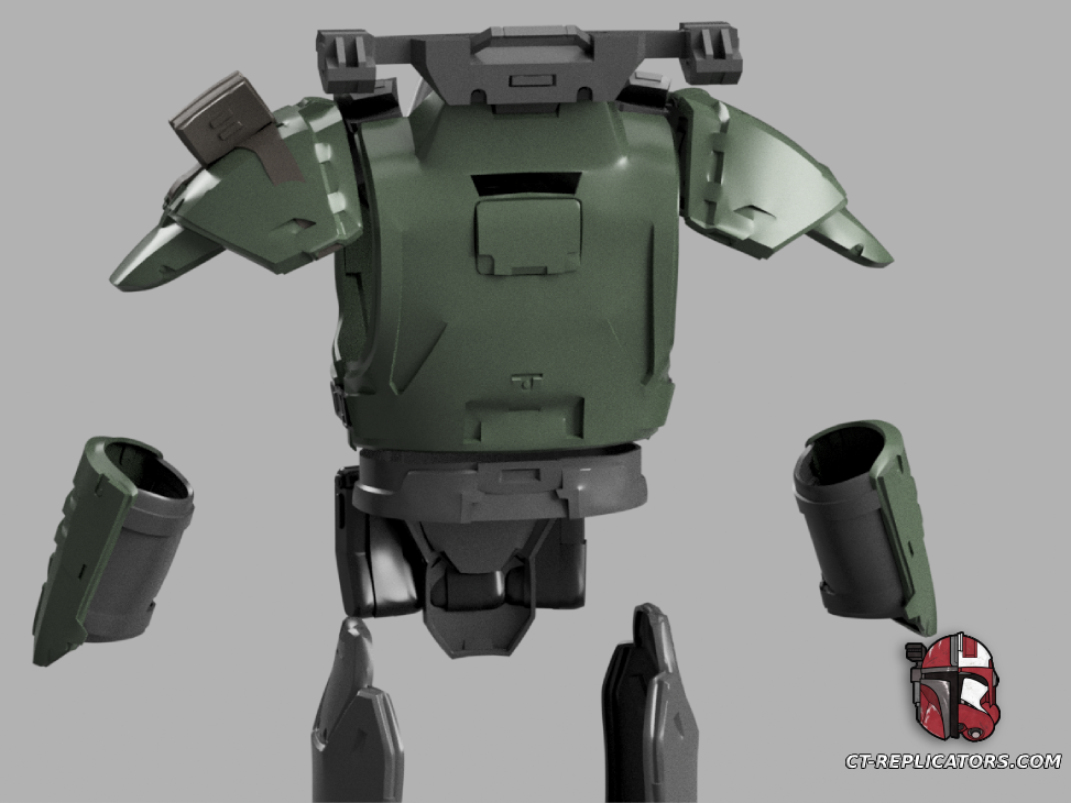 Helldivers 2 - RS-40 Beast of Prey armor Cosplay 1:1 Replica DIY KIT