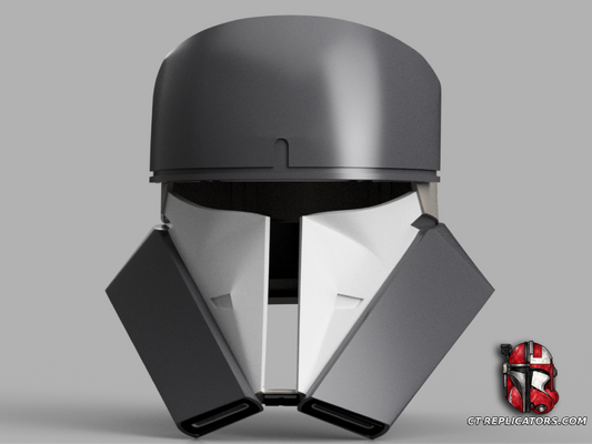 STL 3D Print Files Tank Trooper Mandalorian Custom Helmet 1:1 Cosplay Replica Star Wars