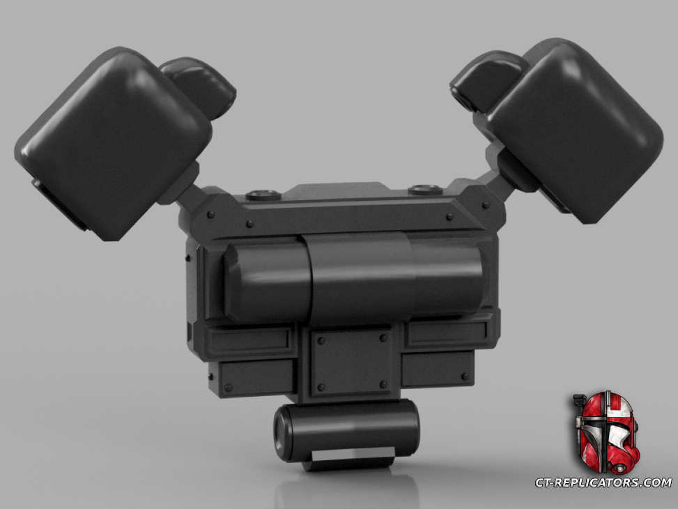 STL 3D Print Files Cadian Drop (Jet Trooper) Imperial Guardsman Shock Trooper Armor Cosplay Replica 1:1