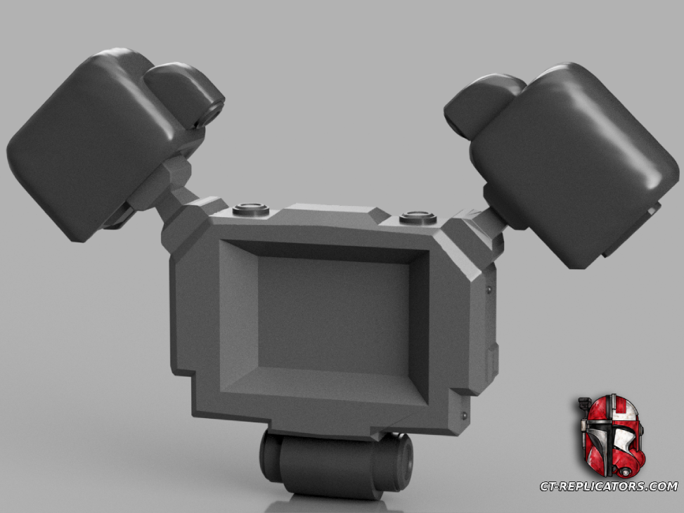 STL 3D Print Files Cadian Drop (Jet Trooper) Imperial Guardsman Shock Trooper Armor Cosplay Replica 1:1