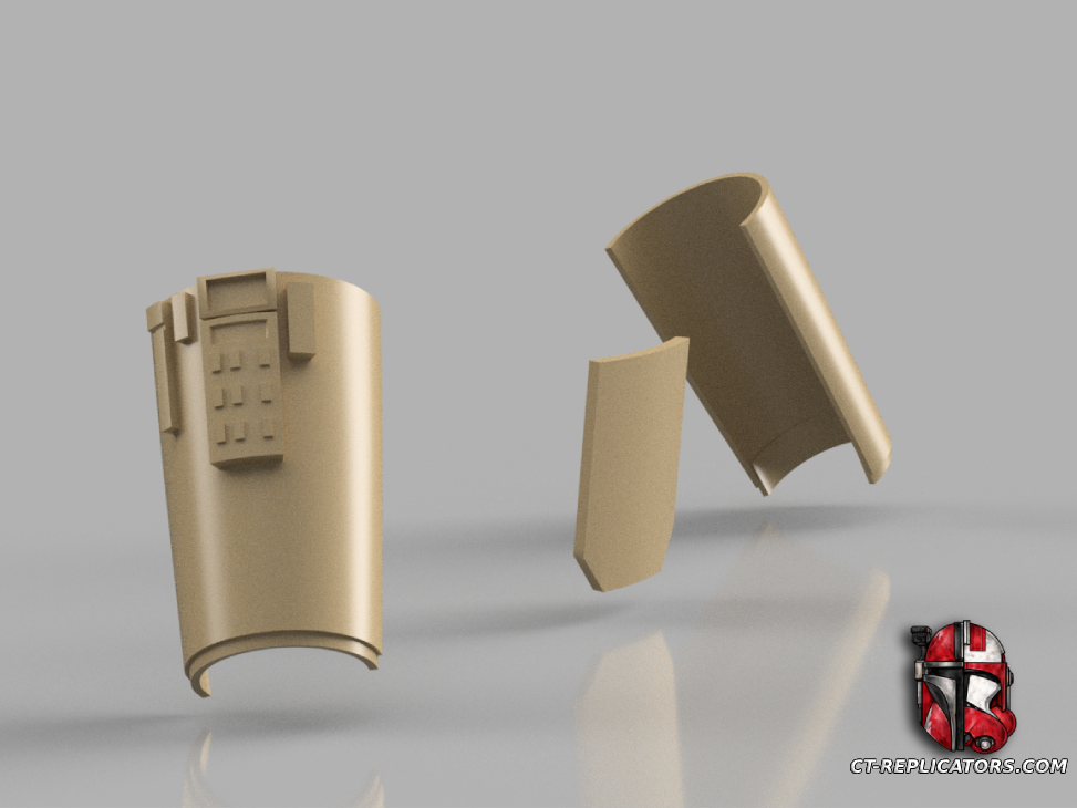 STL 3D Print Files Cadian Drop (Jet Trooper) Imperial Guardsman Shock Trooper Armor Cosplay Replica 1:1